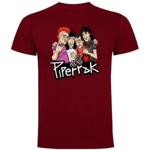 Camiseta Piperrak Burdeos Unisex – Somos Los Piperrak